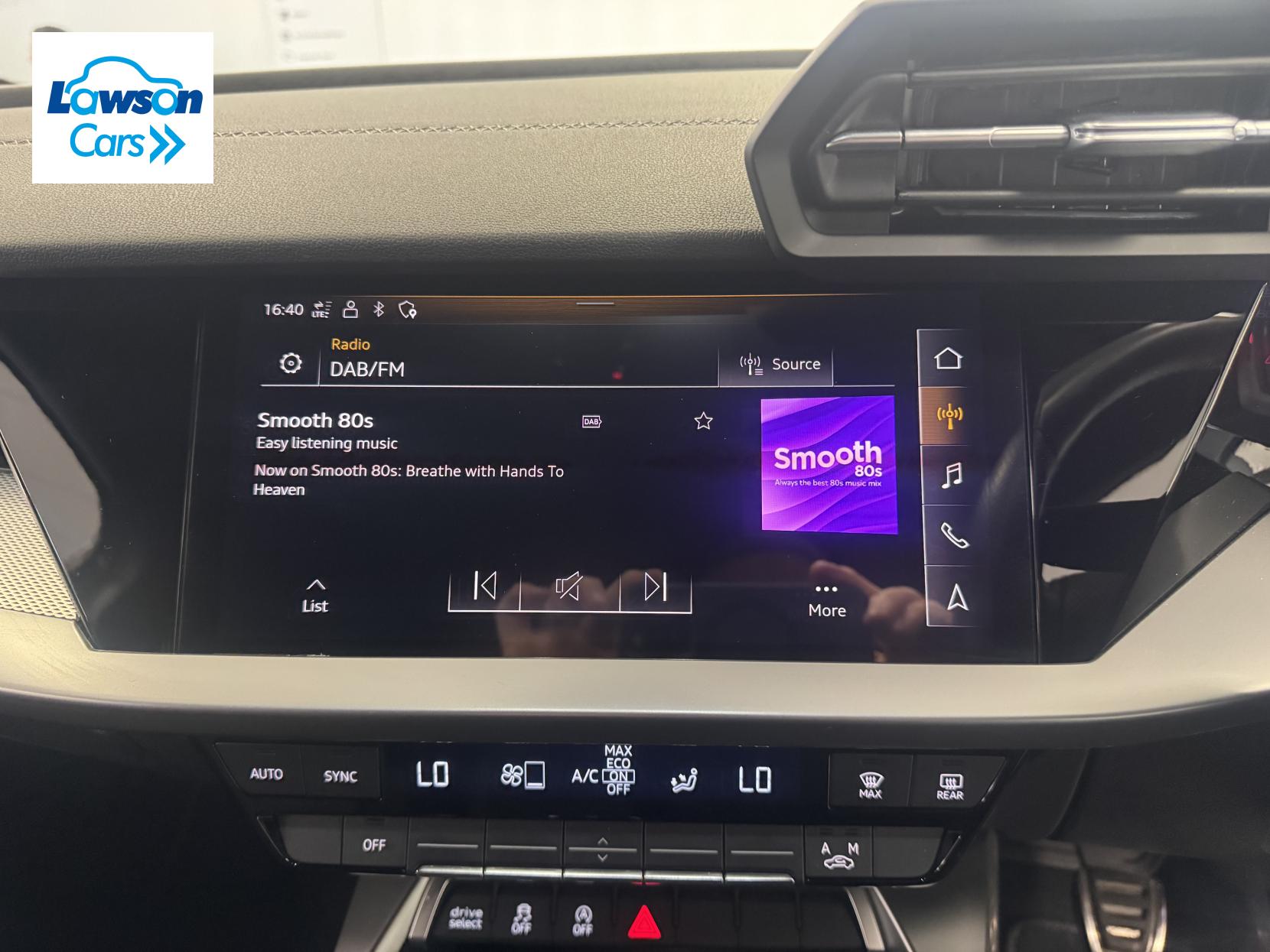 Audi A3 1.5 TFSI 35 S line Sportback 5dr Petrol Manual Euro 6 (s/s) (150 ps)