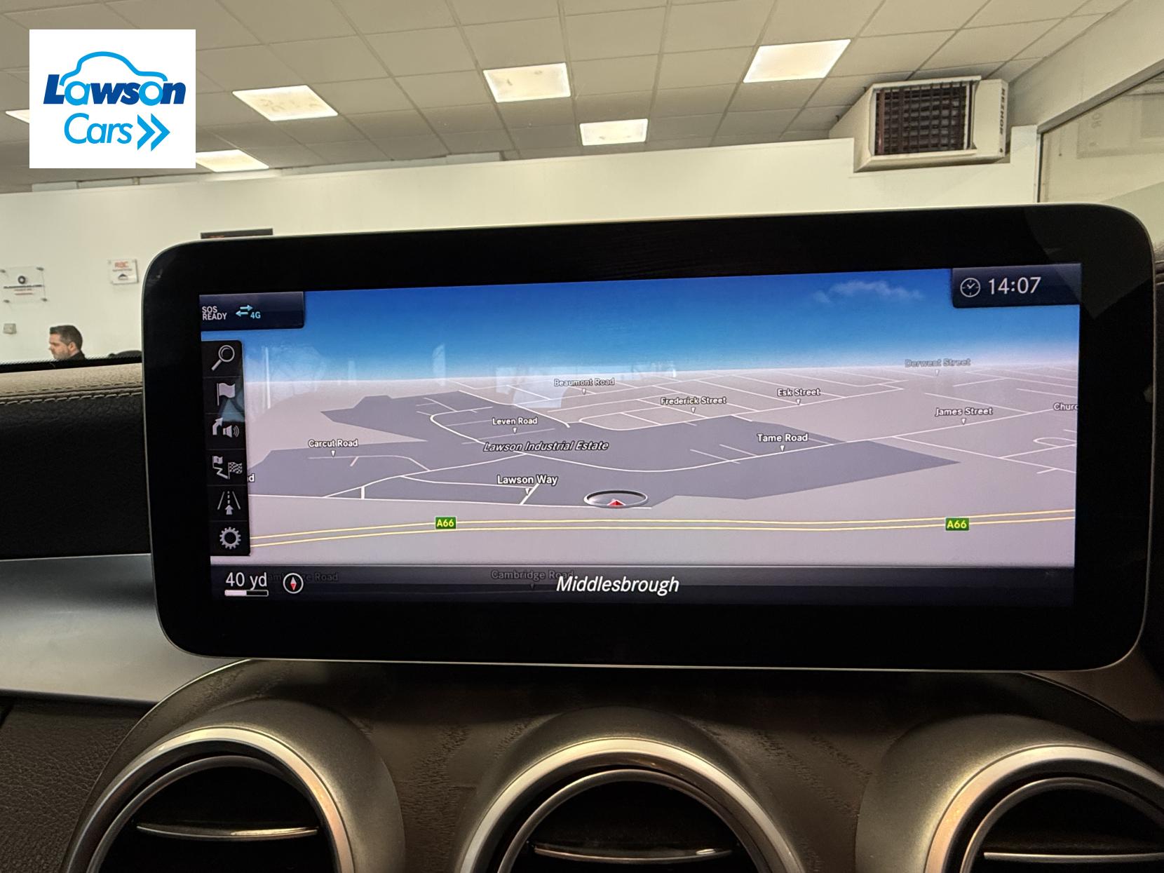 Mercedes-Benz C Class 2.0 C220d AMG Line (Premium) Saloon 4dr Diesel G-Tronic+ Euro 6 (s/s) (194 ps)