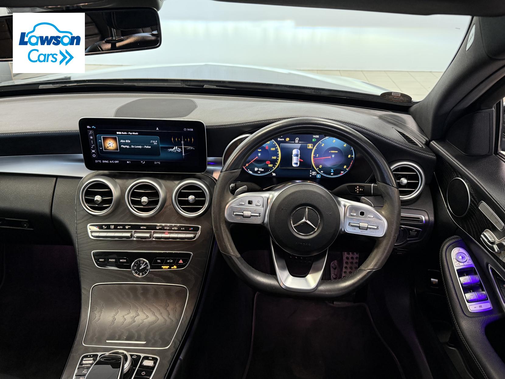 Mercedes-Benz C Class 2.0 C220d AMG Line (Premium) Saloon 4dr Diesel G-Tronic+ Euro 6 (s/s) (194 ps)