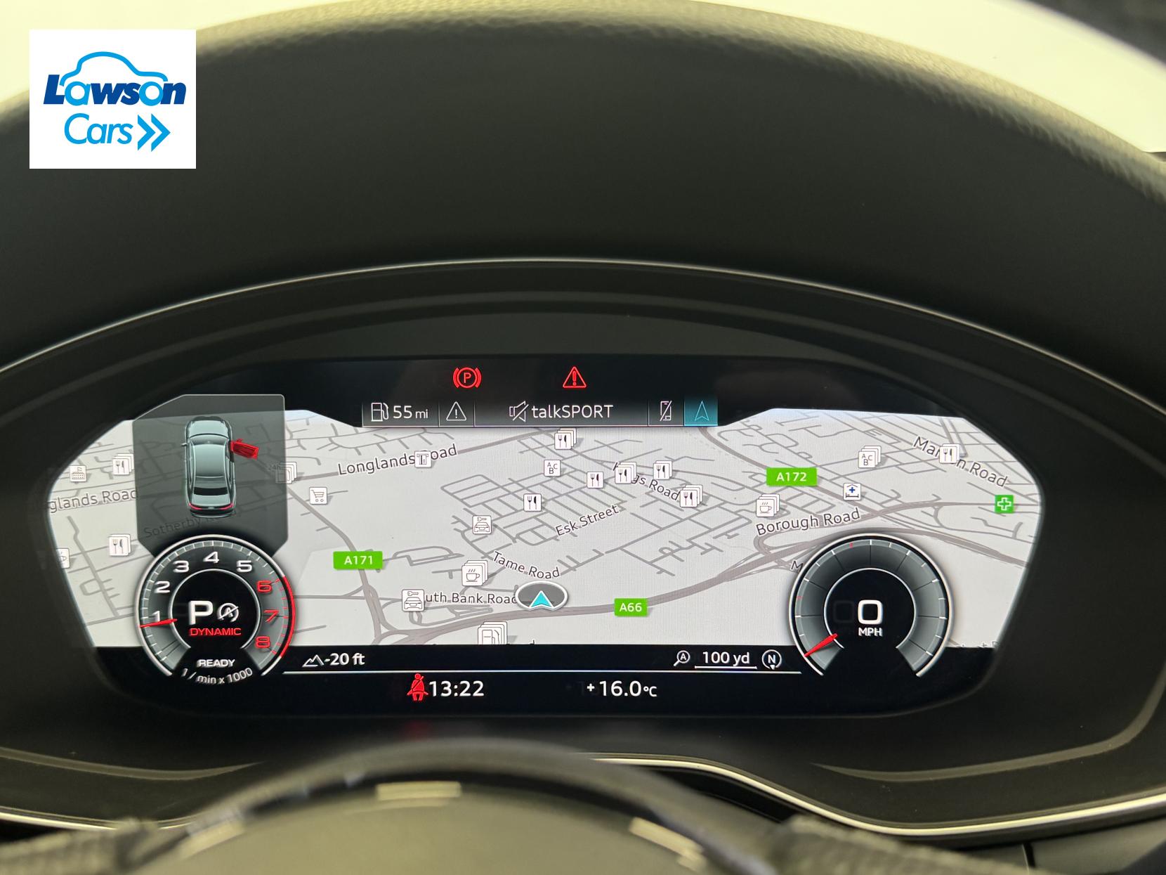 Audi A4 2.0 TFSI 40 Black Edition Saloon 4dr Petrol S Tronic Euro 6 (s/s) (204 ps)