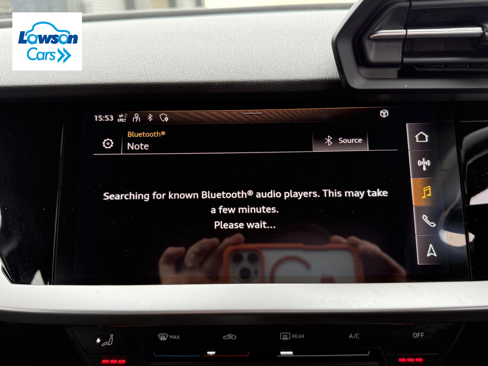 Audi A3 1.0 TFSI 30 Technik Sportback 5dr Petrol S Tronic Euro 6 (s/s) (110 ps)