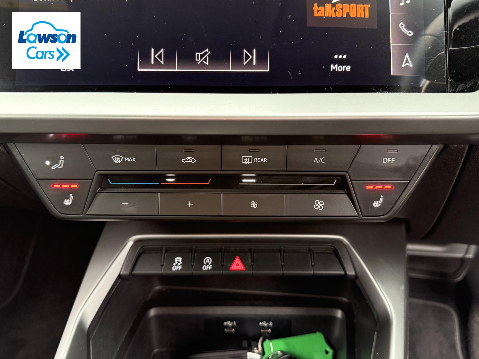 Audi A3 1.0 TFSI 30 Technik Sportback 5dr Petrol S Tronic Euro 6 (s/s) (110 ps)