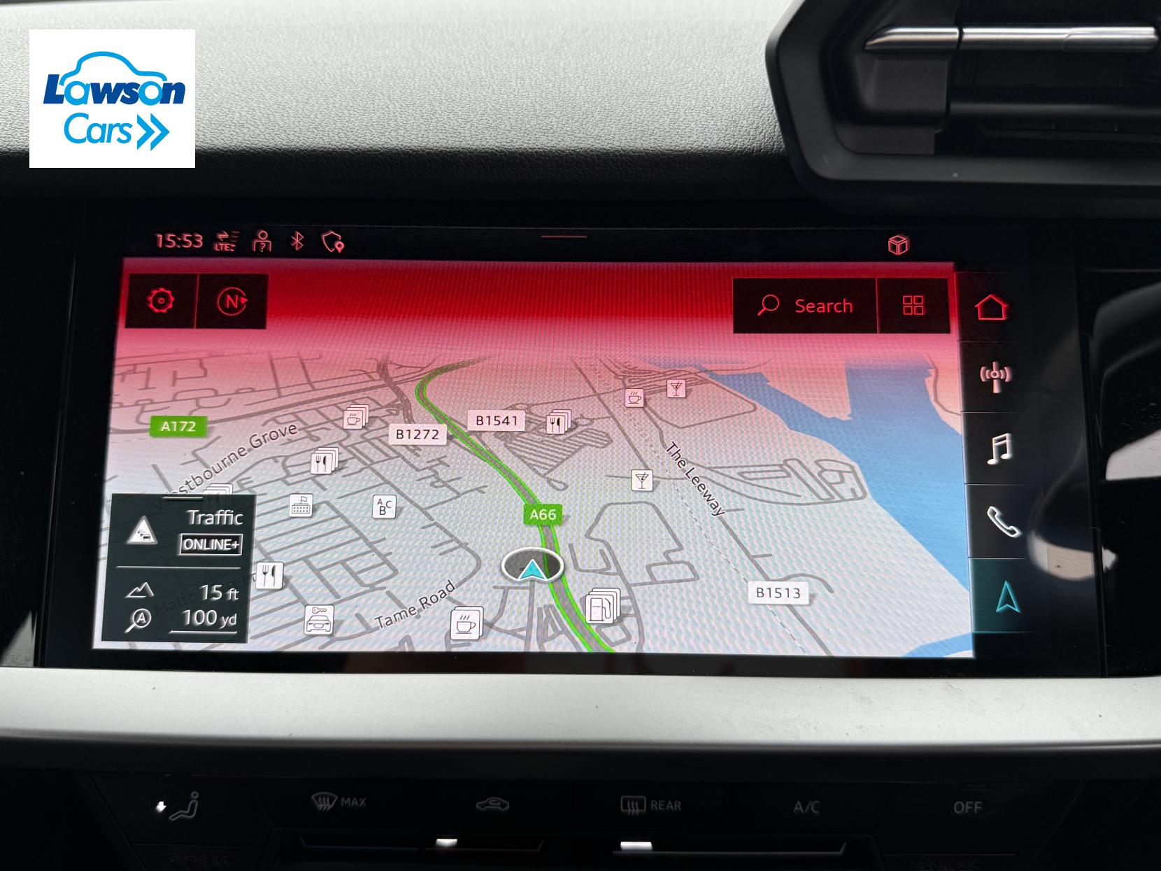 Audi A3 1.0 TFSI 30 Technik Sportback 5dr Petrol S Tronic Euro 6 (s/s) (110 ps)